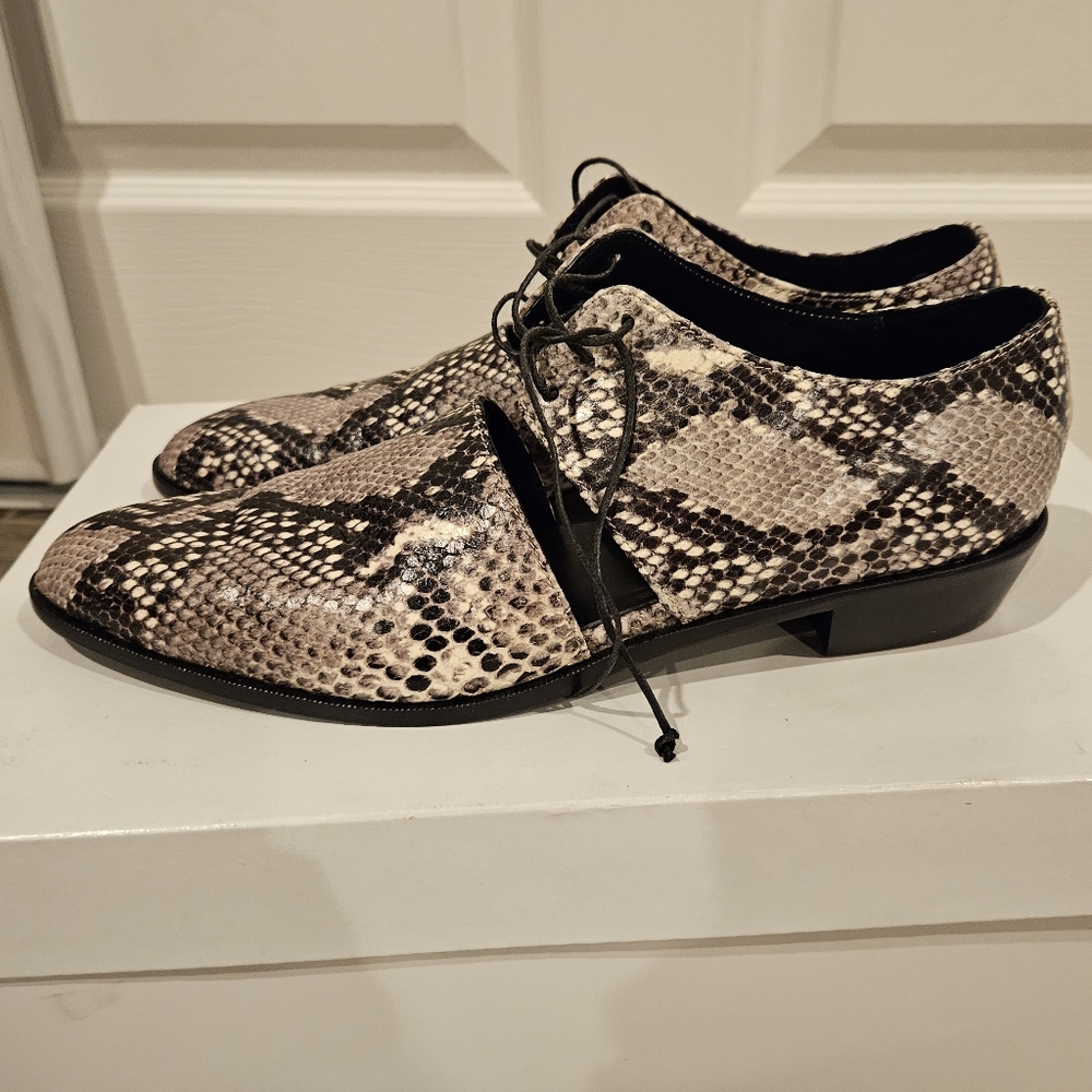 Modern Vice Snakeskin shoes size 40.5